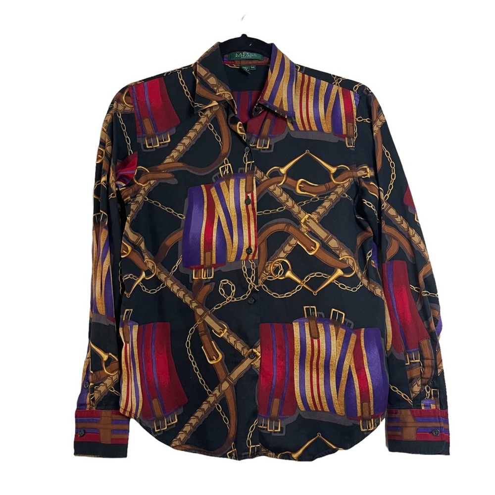 Lauren Ralph Lauren Multicolor Button Down Shirt